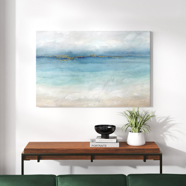 The Twillery Co.® Serene Sea Landscape Framed by Cynthia Coulter